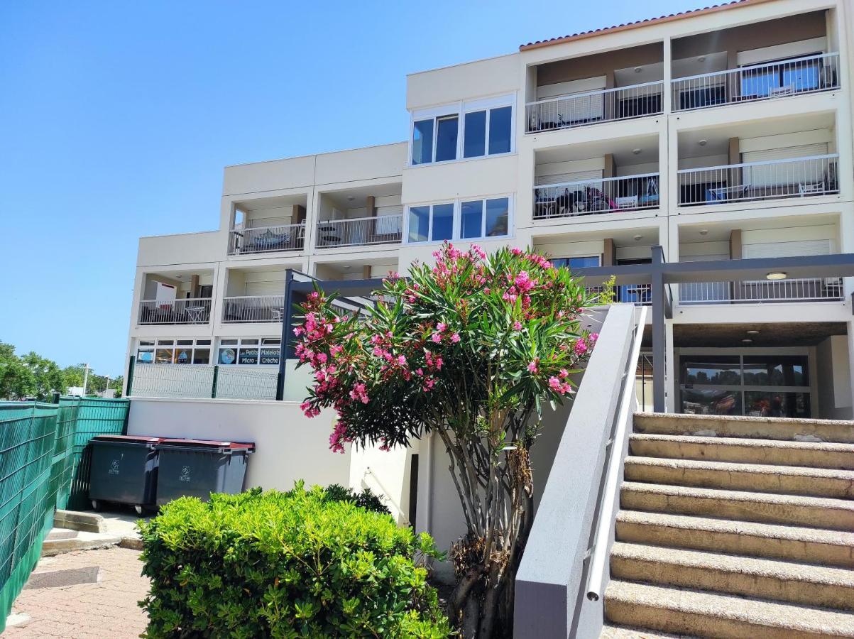 Port Studio Piscine, Parking, Prive,Navette Aeroport Agde Εξωτερικό φωτογραφία